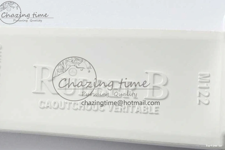 1223 FashionForward Daytona White Ceramic 5GF Best Edition White Black Dial on White Rubber Strap A 2329